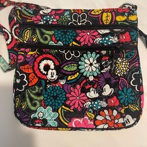 Vera Bradley Disney triple zip crossbody bag
